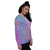 Psychedelic Mess Bomber Jacket