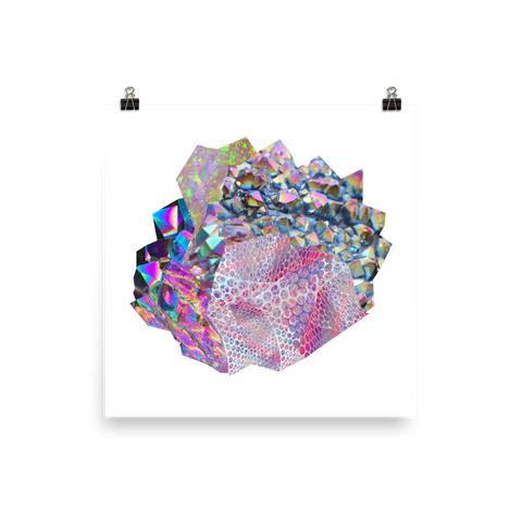 Crystal Cluster 5 Print