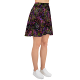 Sunset Shrooms Skater Skirt