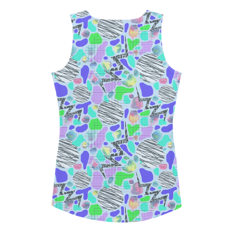 Electric Party Blues Tank Top