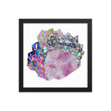 Crystal Cluster 5 Framed Print