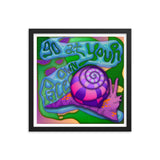 Go At Your Own Pace Framed Print