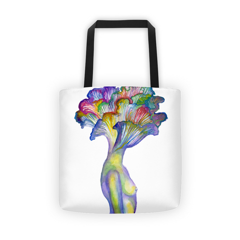 Mushroom Queen Tote Bag